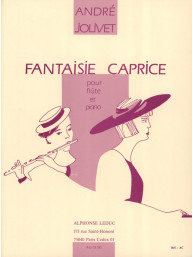 André Jolivet: Fantaisie Caprice (noty na příčnou flétnu, klavír)