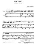 Jacques Casterede: Scherzo (noty na altsaxofon, klavír)