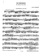 Jacques Casterede: Scherzo (noty na altsaxofon, klavír)
