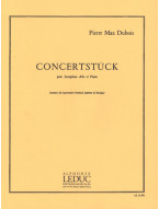 Pierre-Max Dubois: Concertstück (noty na altsaxofon, klavír)