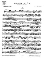 Pierre-Max Dubois: Concertstück (noty na altsaxofon, klavír)