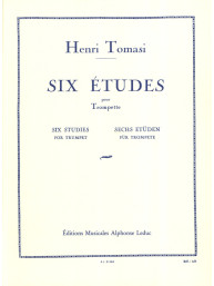 Henri Tomasi: 6 Etudes (noty na trubku)