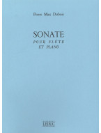 Pierre-Max Dubois: Sonate (noty na příčnou flétnu, klavír)