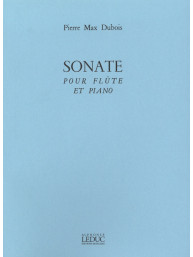 Pierre-Max Dubois: Sonate (noty na příčnou flétnu, klavír)