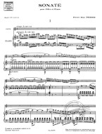 Pierre-Max Dubois: Sonate (noty na příčnou flétnu, klavír)