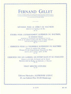 Ferdinand Gillet: Exercises For Advanced Oboe Technique (noty na hoboj)