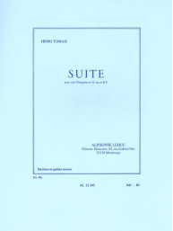 Henri Tomasi: Suite For 3 Trumpets (noty na trubku)