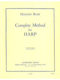 Henriette Renié: Complete Method for Harp 1 (noty na harfu)