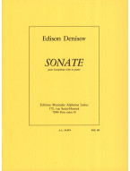 Edison Denisov: Sonata (noty na altsaxofon, klavír)