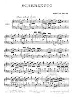 Jacques Ibert: Scherzetto (noty na klavír)
