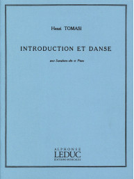 Henri Tomasi: Introduction Et Danse (noty na altsaxofon, klavír)