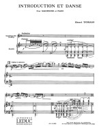 Henri Tomasi: Introduction Et Danse (noty na altsaxofon, klavír)