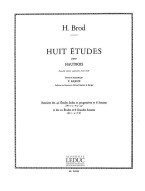 Henri Brod: 8 Etudes (noty na hoboj)