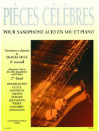 Marcel Mule: Famous Pieces 2 (noty na altsaxofon, klavír)
