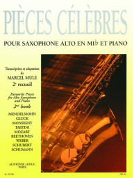 Marcel Mule: Famous Pieces 2 (noty na altsaxofon, klavír)