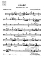Christian Gouinguené: Adagio (noty na kontrabas, klavír)