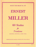 Ernest Miller: 60 Studies (noty na pozoun)