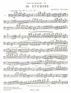 Ernest Miller: 60 Studies (noty na pozoun)