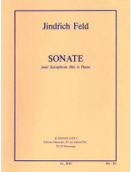 Jindřich Feld: Sonata (noty na altsaxofon, klavír)