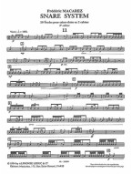 Frédéric Macarez: Snare System, 20 Studies for Snare Drum 2 (noty na bicí)