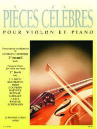 Georges Catherine: Famous Pieces (noty na housle, klavír)