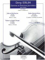 Devy Erlih: Scales and Daily Exercises for Violin 2 (noty na housle)