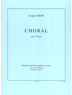 Jacques Ibert: Choral (noty na varhany)