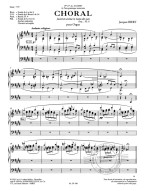 Jacques Ibert: Choral (noty na varhany)