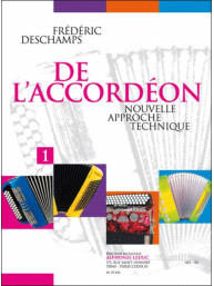 Frédéric Deschamps: New Technical Approach for the Accordion (noty na akordeon)