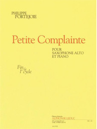 Philippe Portejoie: Little Complaint (noty na altsaxofon, klavír)