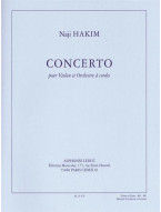 Naji Hakim: Concerto (noty na housle)