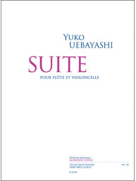Yuko Uebayashi: Suite (noty na příčnou flétnu, violoncello)