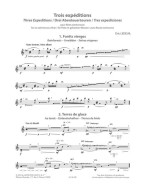 Éric Ledeuil: 3 Adventurous Expeditions for Flute (noty na příčnou flétnu)