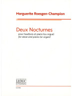 Marguerite Roesgen-Champion: Deux Nocturnes (noty na hoboj, klavír)