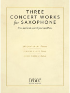 3 Concert Works (noty na altsaxofon, klavír)