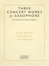 3 Concert Works (noty na altsaxofon, klavír)