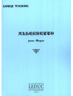 Louis Vierne: Allegretto (noty na varhany)