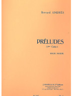 Bernard Andres: Préludes Vol.2 Nos.6-10 (noty na harfu)