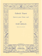 Gabriel Fauré: Barcarolle No.4 In A Flat Op.44 (noty na klavír)