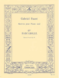 Gabriel Fauré: Barcarolle No.4 In A Flat Op.44 (noty na klavír)