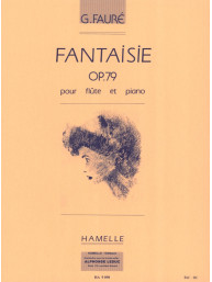 Gabriel Fauré: Fantaisie Op.79 (noty na příčnou flétnu)