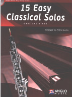 15 Easy Classical Solos (noty na hoboj, klavír) (+audio)