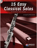 15 Easy Classical Solos (noty na klarinet, klavír) (+audio)
