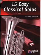 15 Easy Classical Solos (noty na tubu, klavír) (+audio)