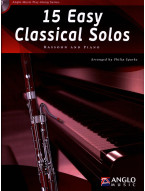 15 Easy Classical Solos (noty na fagot, klavír) (+audio)