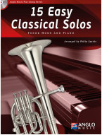 15 Easy Classical Solos (noty na tenorový roh, klavír) (+audio)