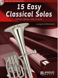 15 Easy Classical Solos (noty na tenorový roh, klavír) (+audio)
