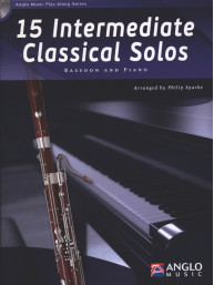 15 Intermediate Classical Solos (noty na fagot, klavír) (+audio)