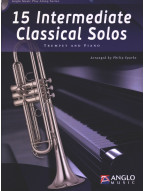15 Intermediate Classical Solos (noty na trubku, klavír) (+audio)