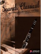 Sounds Classical - 17 Graded Solos (noty na klarinet, klavír) (+audio)